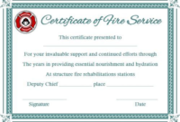 Fire Extinguisher Certificate Template (2) – Templates with Fresh Fire Extinguisher Training Certificate Template Free