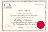 Fire Extinguisher Training Conductedsam Fire Llc A with Unique Fire Extinguisher Training Certificate