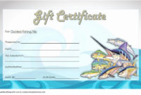 Fishing Gift Certificate Template New Fishing Gift pertaining to Fishing Gift Certificate Template