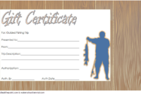 Fishing Trip Gift Certificate Template Free (3Rd Design intended for Quality Fishing Gift Certificate Template