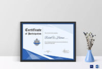 Free 15+ Sample Football Certificate Templates In Pdf | Psd inside Award Certificate Design Template
