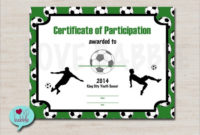 Free 15+ Sample Football Certificate Templates In Pdf | Psd throughout New Youth Football Certificate Templates
