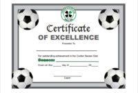 Free 17+ Soccer Certificate Templates In Psd | Ai | Indesign for Soccer Certificate Template Free