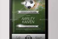 Free 17+ Soccer Certificate Templates In Psd | Ai | Indesign within New Soccer Certificate Templates For Word