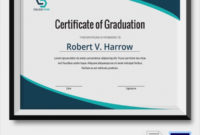 Free 19+ Graduation Certificates In Ai | Indesign | Ms Word with regard to Best Graduation Certificate Template Word