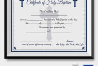 Free 23+ Sample Baptism Certificate Templates In Pdf | Ms inside Quality Baptism Certificate Template Download