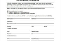 Free 25+ Sample Certificate Of Compliance In Pdf | Psd | Ai in Fresh Certificate Of Compliance Template
