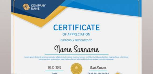 Free 52+ Printable Award Certificate Templates In Ai with regard to Certificate Of Recognition Word Template