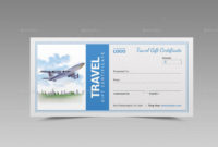 Free 60+ Sample Gift Certificate Templates In Pdf | Psd | Ms pertaining to Travel Gift Certificate Editable