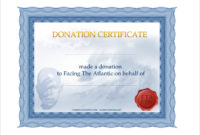 Free 8+ Sample Donation Certificate Templates In Pdf | Ms for Quality Donation Certificate Template