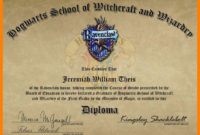 Free Certificate Of Hogwarts To Download And Use Harry with Quality Harry Potter Certificate Template
