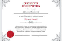 Free Certificate Templatehloom | Free Certificate intended for Class Completion Certificate Template