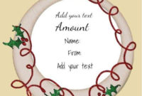 Free Christmas Gift Certificate Template | Customize Online with Best Christmas Gift Certificate Template Free