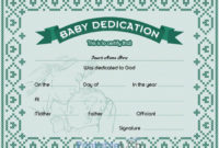 Free Download Baby Dedication Certificate Doc Template In pertaining to Quality Free Fillable Baby Dedication Certificate Download