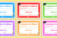 Free! – Editable Graduation Certificates – Primary with regard to Unique 10 Free Editable Pre K Graduation Certificates Word Pdf