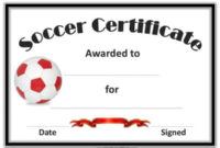 Free Editable Soccer Certificates – Customize Online with regard to Player Of The Day Certificate Template