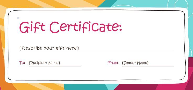 Free Gift Certificate Templates You Can Customize | Free pertaining to Custom Gift Certificate Template