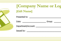 Free Gift Certificate Templates You Can Customize | Free with Microsoft Gift Certificate Template Free Word