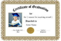 Free Graduation Certificates And Templates | Graduation throughout Quality Diploma Certificate Template Free Download 7 Ideas