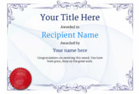 Free Gymnastics (Pommel) Certificate Templates – Add Badges throughout Gymnastics Certificate Template