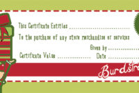 Free Holiday Gift Certificate Templates In Photoshop And for Fresh Homemade Christmas Gift Certificates Templates