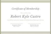 Free Membership Certificates Templates To Customize | Canva within New Member Certificate Template