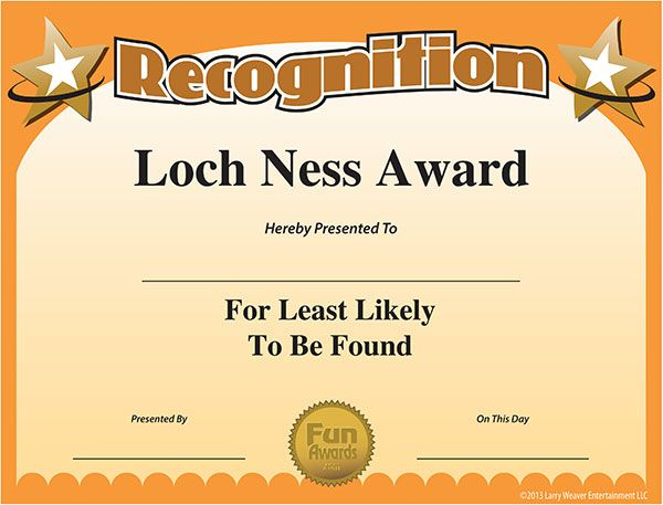 Free Printable Award | Funny Certificates, Funny Awards intended for Best Funny Certificates For Employees Templates