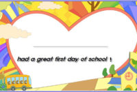 Free Printable Back To School Certificates,. Not Editable for Fresh First Day Of School Certificate Templates Free