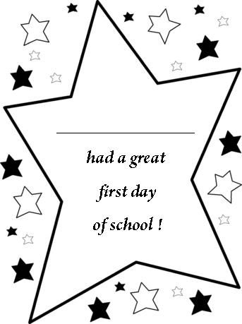 Free Printable Back To School Certificates, Stars First Day with regard to First Day Of School Certificate Templates Free