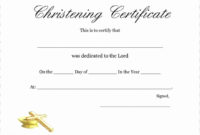 Free Printable Baptism Certificates Fresh Free Printable with Baptism Certificate Template Word 9 Fresh Ideas