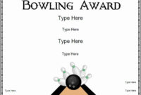 Free Printable Bowling Certificates Beautiful Free Ten Pin inside Best Bowling Certificate Template