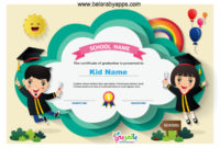 Free Printable Kindergarten Certificate Templates Pdf throughout Quality 10 Kindergarten Diploma Certificate Templates Free