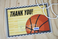 Free Printable} This Basketball Gift Is A Slam Dunk | Gcg with regard to Fresh Basketball Gift Certificate Template