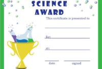Free Science Certificates | Science Certificates, Science regarding Science Award Certificate Templates