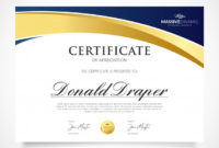 Free Vector | Elegant Appreciation Certificate Template intended for In Appreciation Certificate Templates