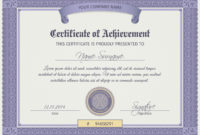 Free Vector | Qualification Certificate Template within Qualification Certificate Template