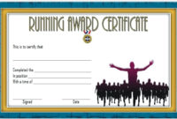 Fun Run Certificate Template Running Certificates Templates for Running Certificates Templates Free