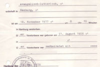 German Death Certificates From Germany in Death Certificate Template