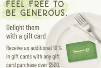 Gift Cards | Seasons 52 Restaurant for Restaurant Gift Certificates New York City Free