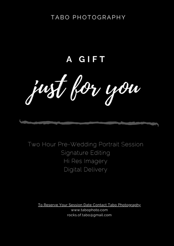 Gift Certificates - Tabo Photography for Fresh Photography Session Gift Certificate
