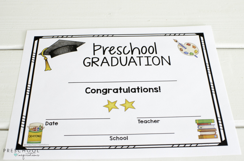 Graduation Certificates And Class Awards For Preschool with Unique Editable Pre K Graduation Certificates