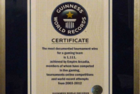Guinness World Record Certificate Template (4 for Fresh Guinness World Record Certificate Template