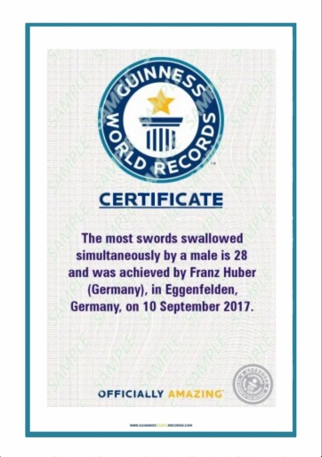 Guinness World Record Certificate Template (6 with regard to Guinness World Record Certificate Template