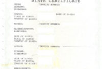 Home Affairs Birth Certificate regarding South African Birth Certificate Template