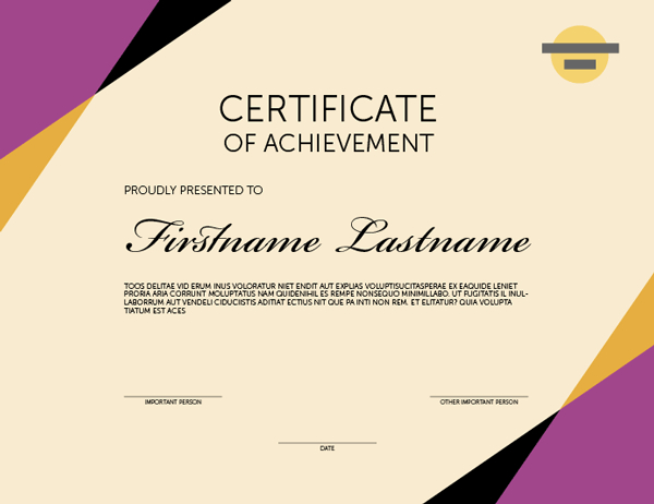 Indesign Template Of The Month: Certificates | Creativepro inside Unique Indesign Certificate Template