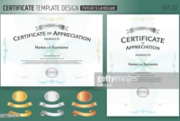 Landscape Certificate Templates (6) – Templates Example intended for Unique Landscape Certificate Templates