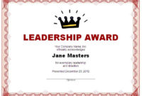 Leadership-Award-Certificate-Printable intended for Quality Leadership Award Certificate Templates