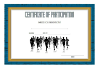 Marathon Participation Certificate Template Free 1 throughout Quality Marathon Certificate Templates