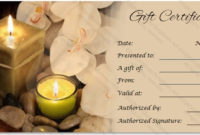 Massage Gift Certificate Templates | Gift Certificate Templates intended for Massage Gift Certificate Template Free Download