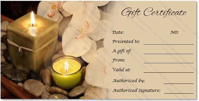Massage Gift Certificate Templates | Gift Certificate Templates intended for Massage Gift Certificate Template Free Download